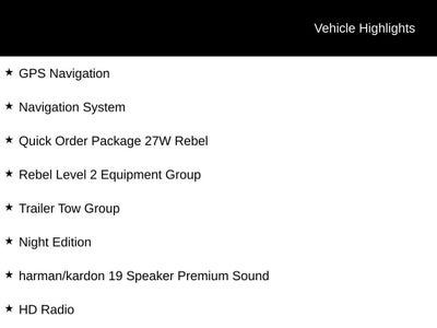 2024 RAM 1500 Rebel Crew Cab 4x4 5'7" Box