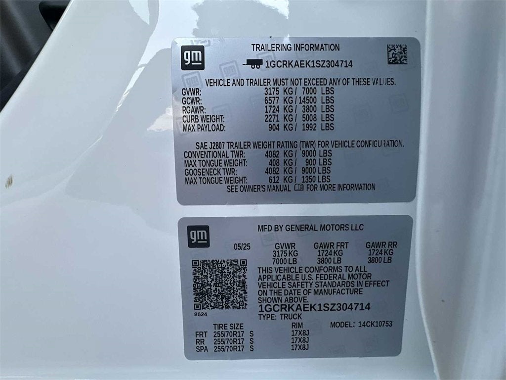 2025 Chevrolet Silverado 1500 WT