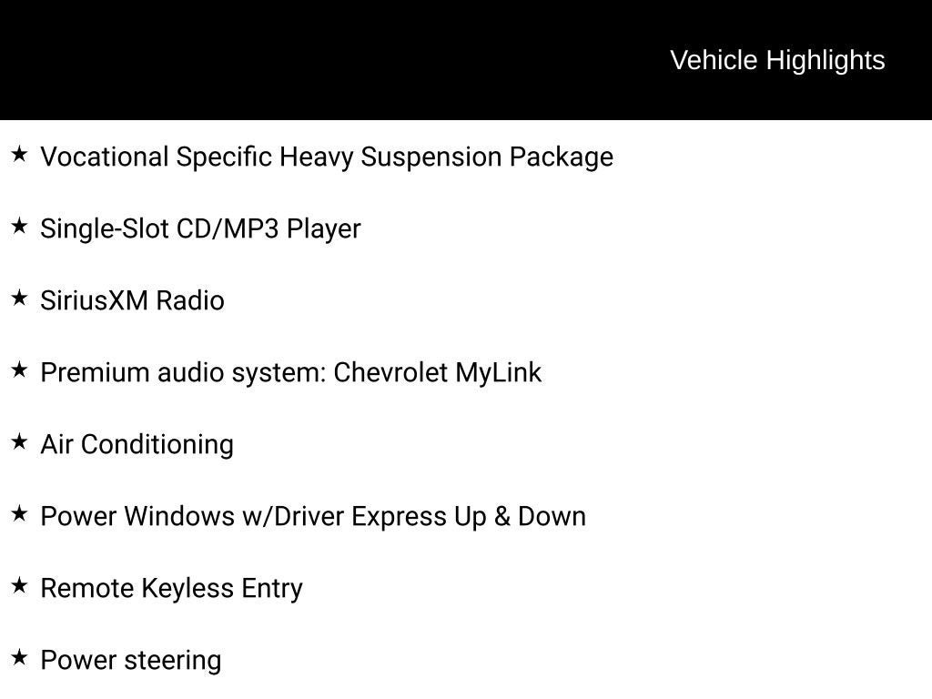 2024 Chevrolet Silverado 5500 HD Work Truck