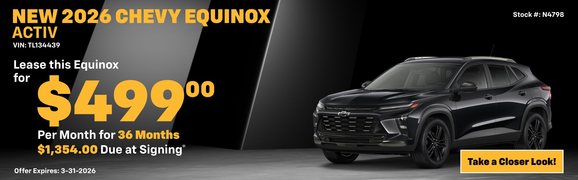 New 2026 Chevy Equinox Activ